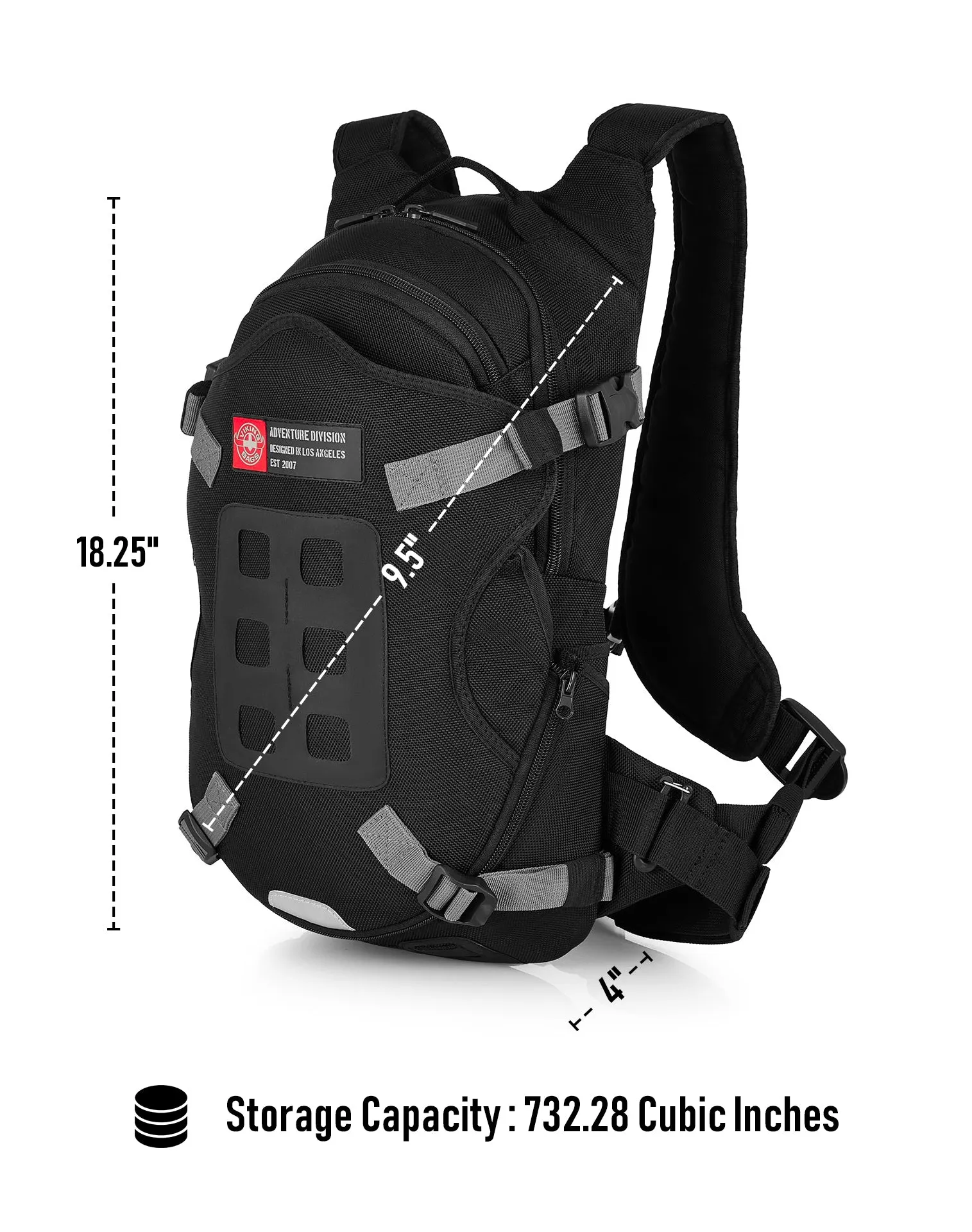 12L - Explorer Ducati Adventure Touring Backpack