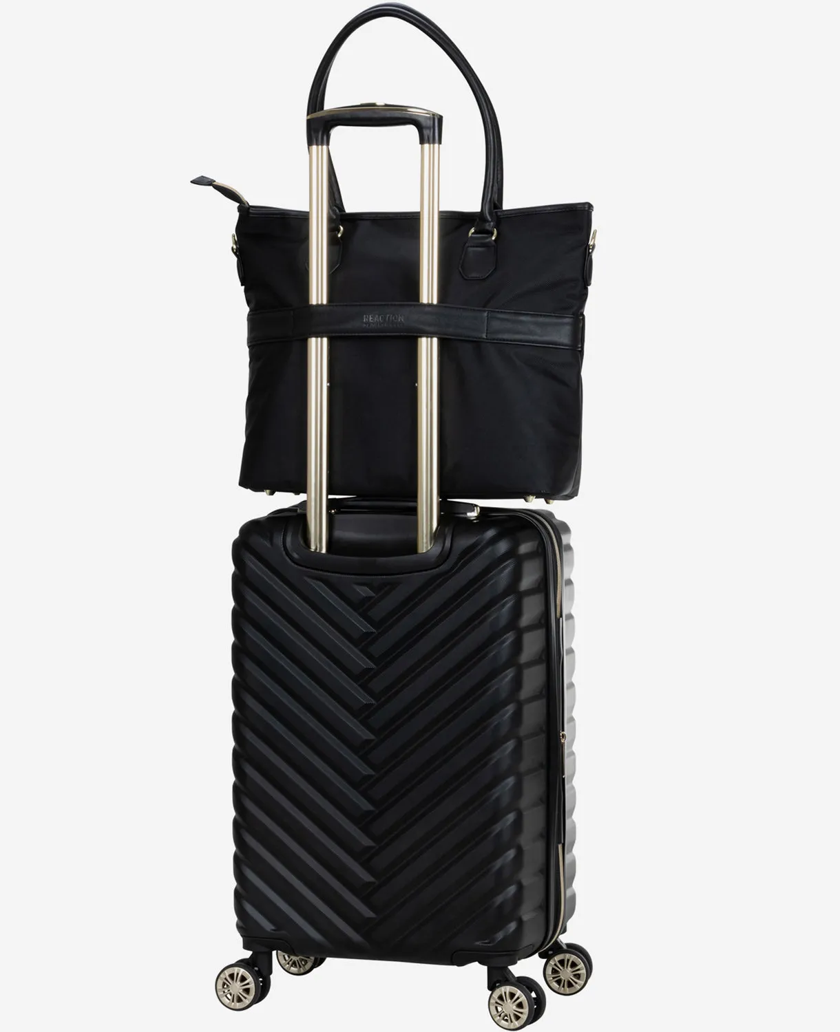 2-Pc. Bundle 20-Inch Carry On Madison Square Travel Suitcase & Chelsea 15-Inch Laptop Travel Tote