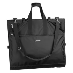 66” Premium Tri-Fold Travel Bag with Multiple Pockets and Shoulder Strap by WallyBags