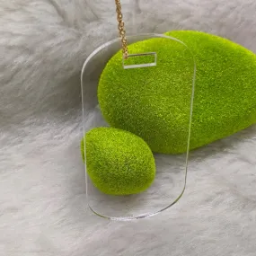 Acrylic Luggage Tag