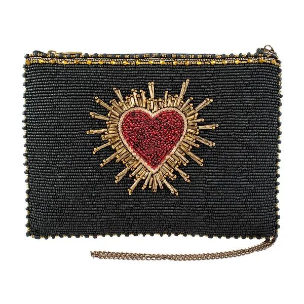 Affection Mini Crossbody Handbag - Black