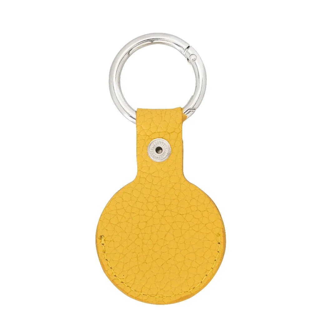 AirTag Leather Case with Key Ring