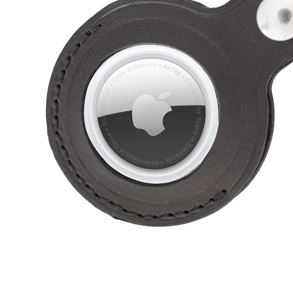 AirTag Leather Case with Key Ring