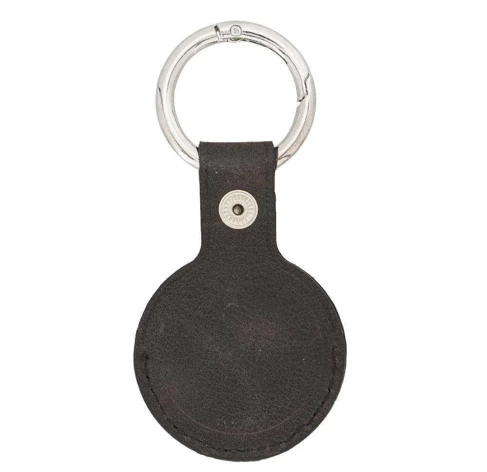 AirTag Leather Case with Key Ring