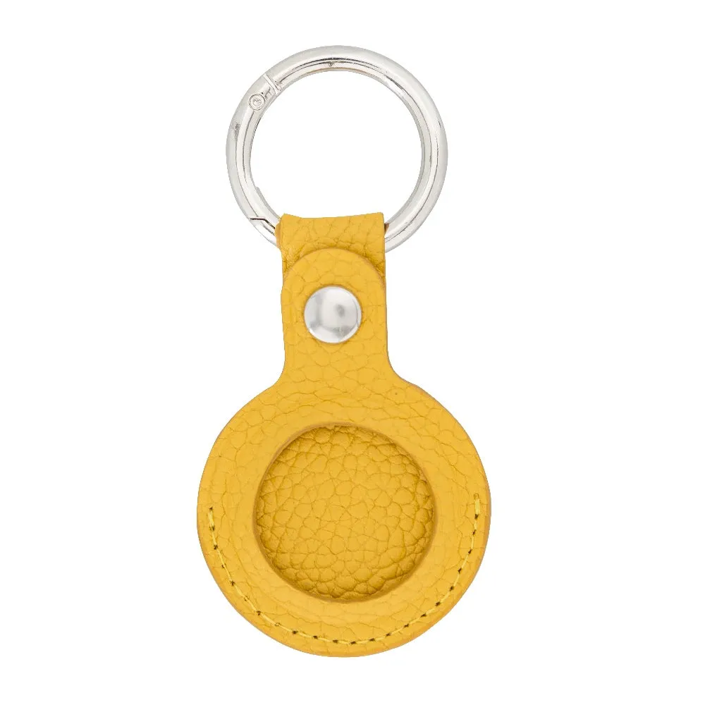 AirTag Leather Case with Key Ring