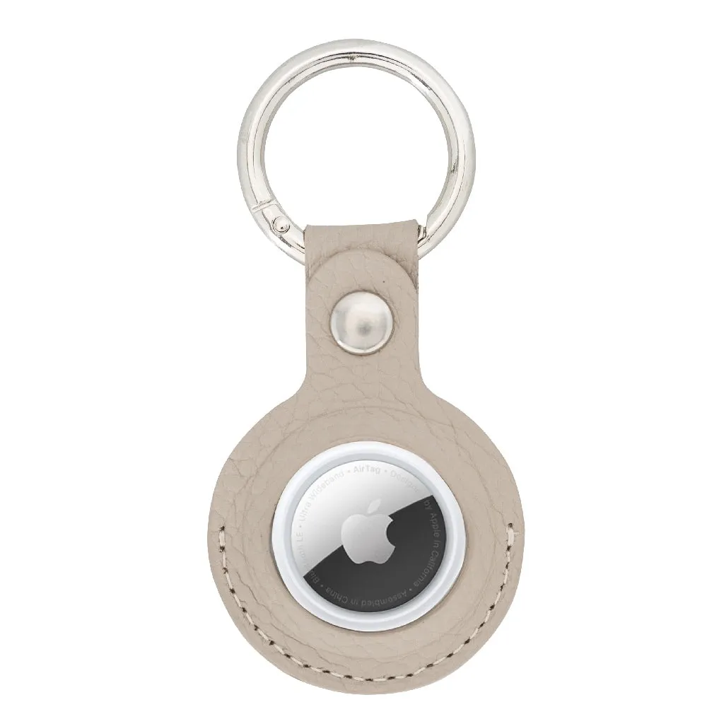 AirTag Leather Case with Key Ring