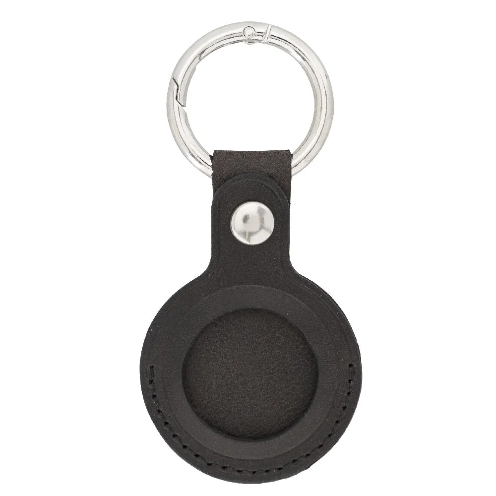 AirTag Leather Case with Key Ring