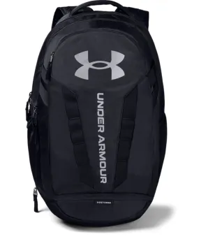 Black/Black/Silver - UA Hustle 5.0 backpack