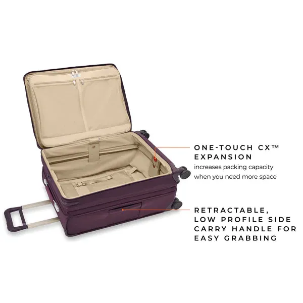 Briggs & Riley | Limited Edition Medium Expandable Spinner | Plum