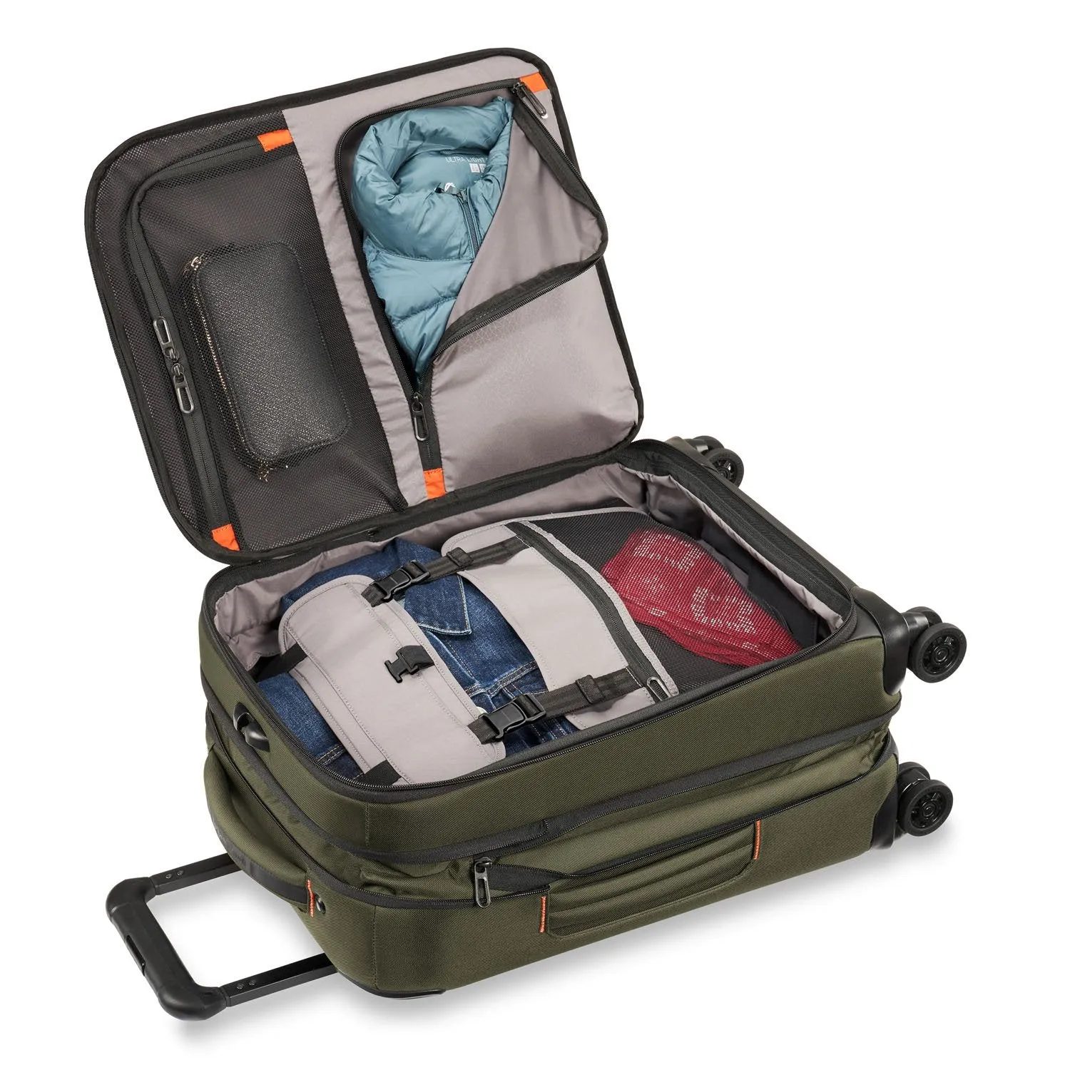 Briggs & Riley ZDX International Carry-on Expandable Spinner Hunter