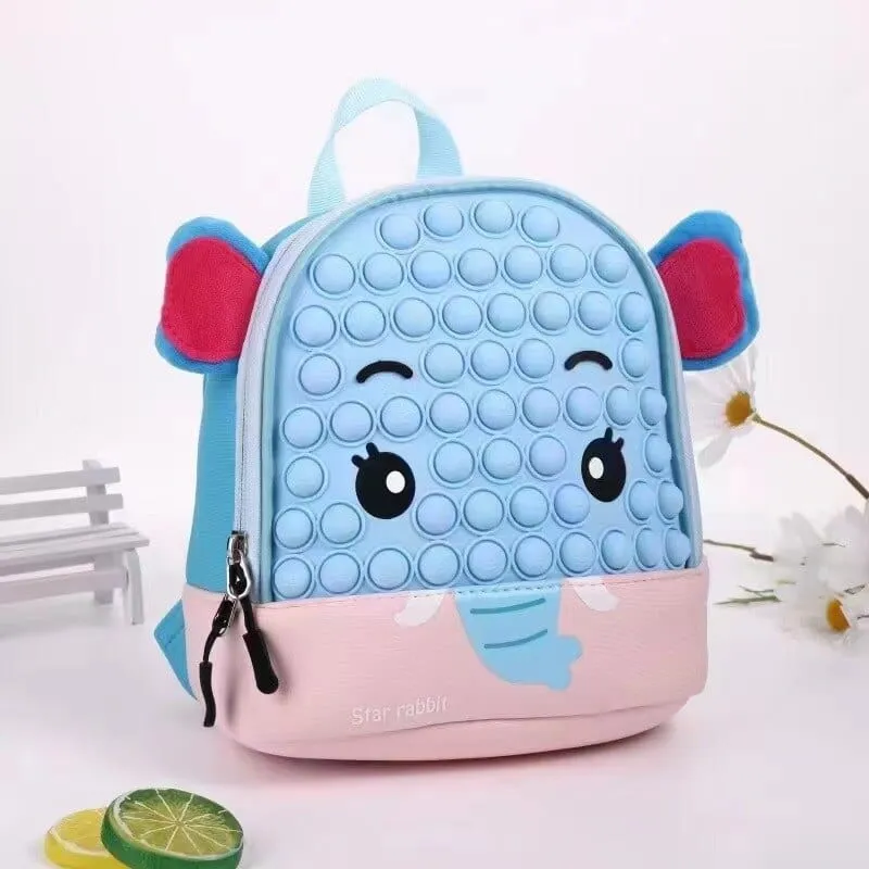Cartoon Animal Pop It Backpack