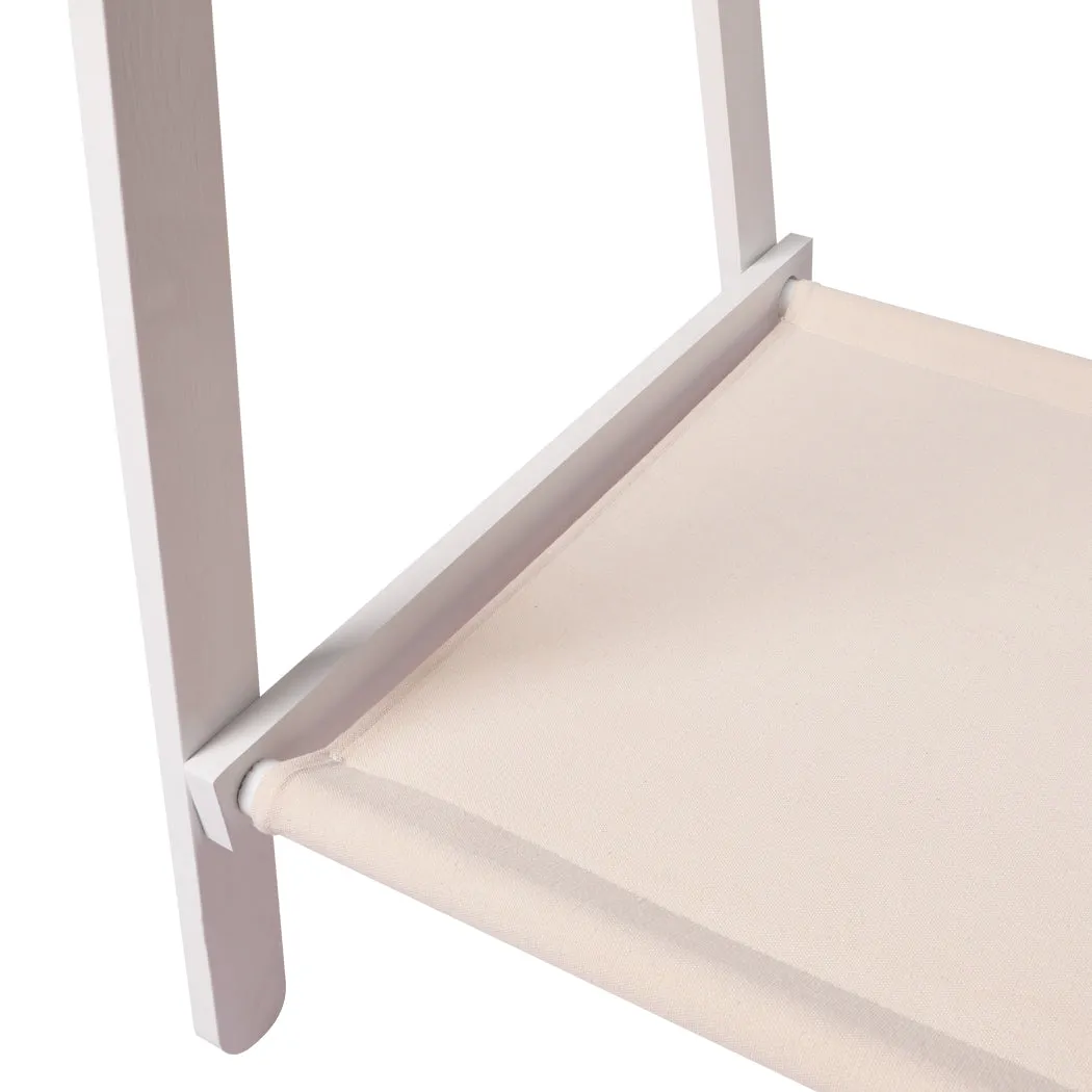 Clothes Rack Wooden Garment Hanging Stand Closet Storage Organiser Shelf