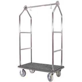 Contemporary Bellman's Cart Stainless Steel