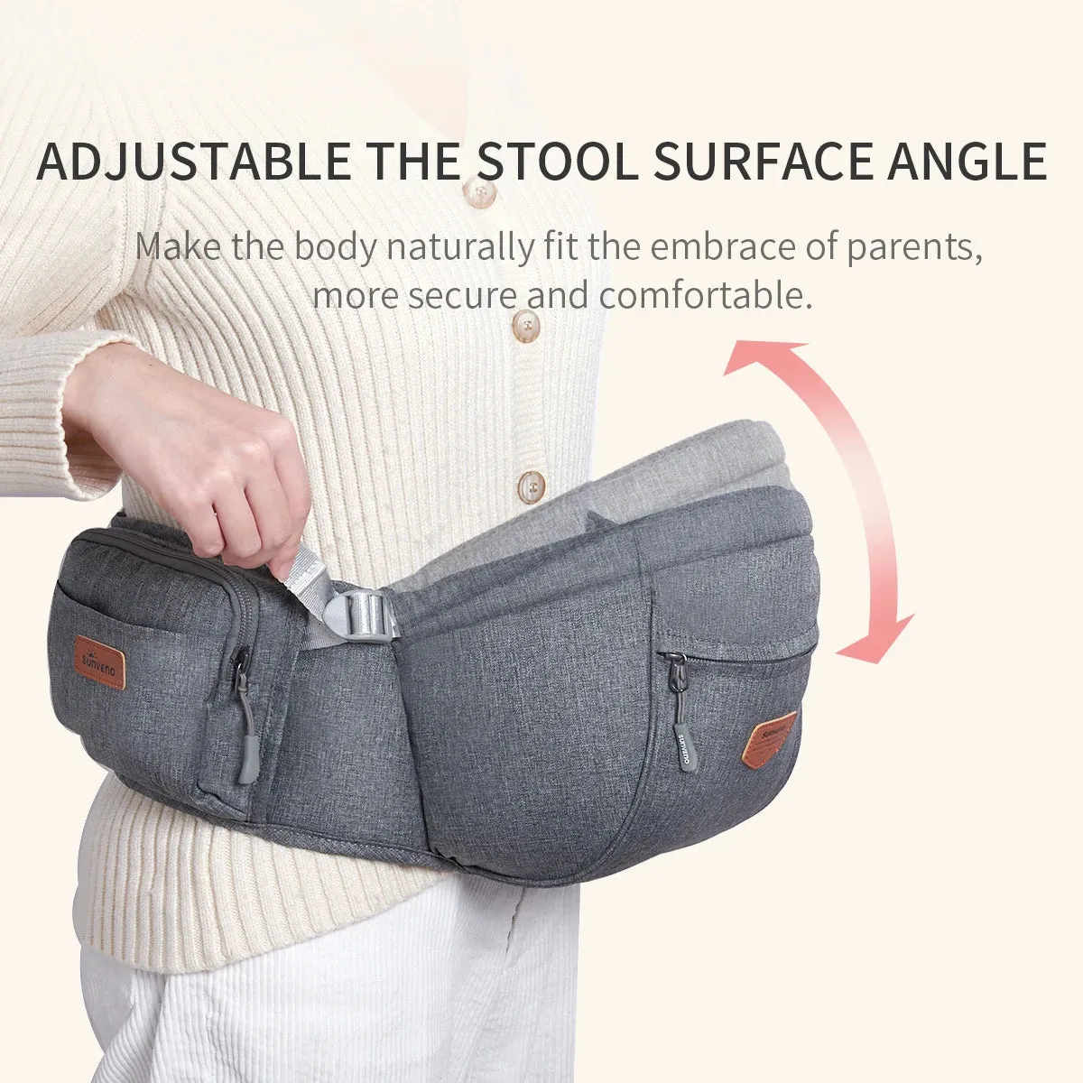 Convinient Ergonomic Baby Carrier Infant Hip Seat Toddler Waist Seat Stool Carrier Baby Carrier Adjustable Comfortable