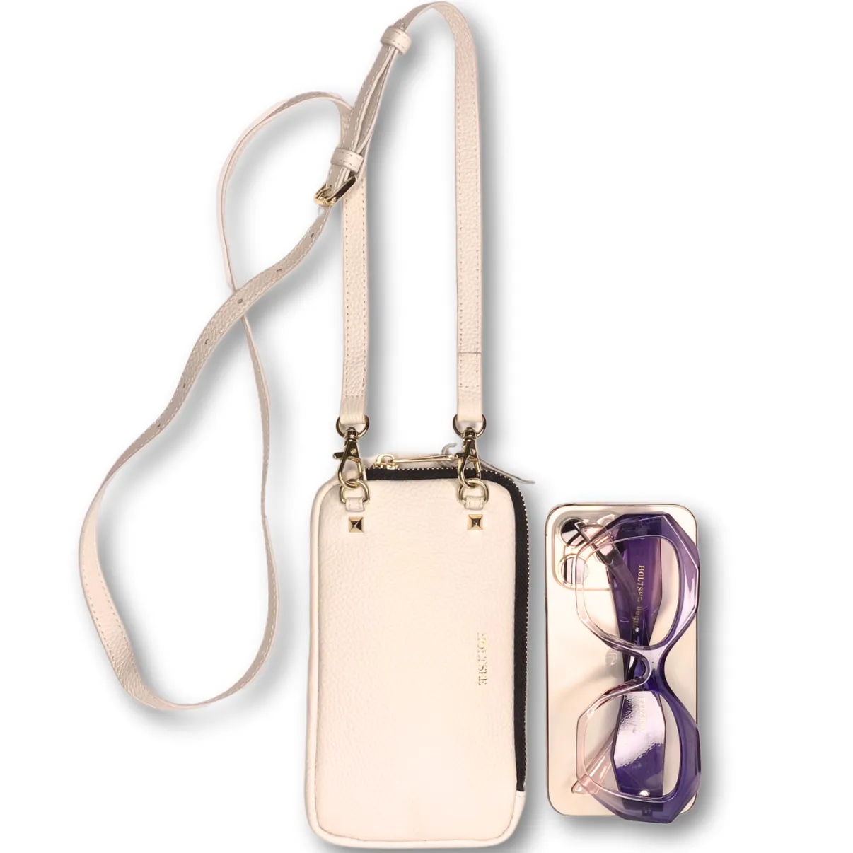 Crossbody Pouch In Ivory