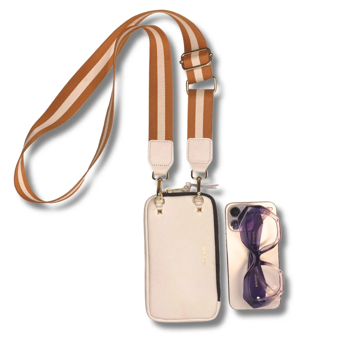 Crossbody Pouch In Ivory