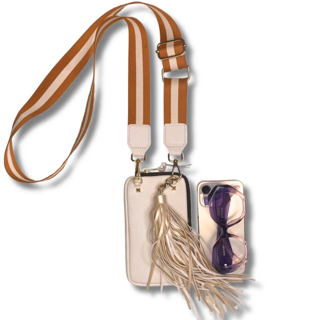 Crossbody Pouch In Ivory