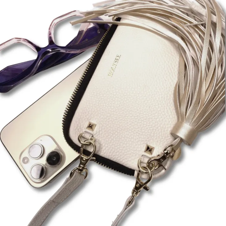 Crossbody Pouch In Ivory