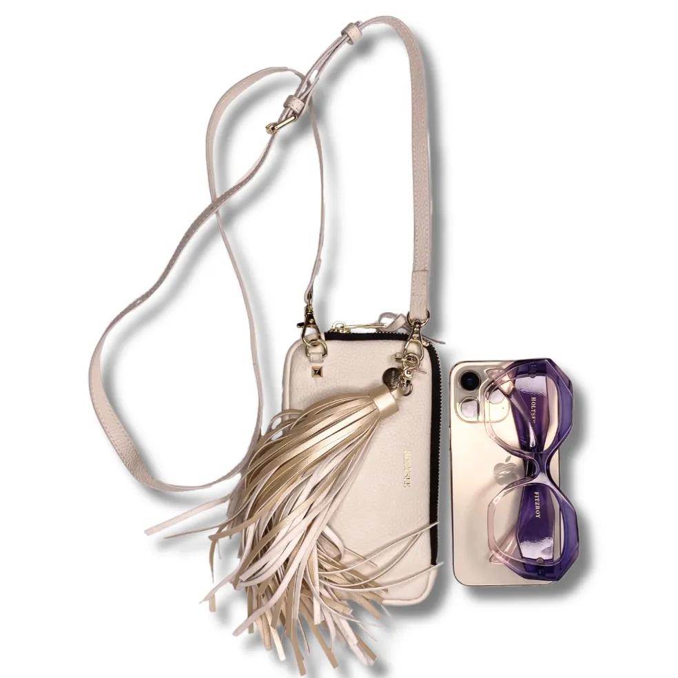 Crossbody Pouch In Ivory