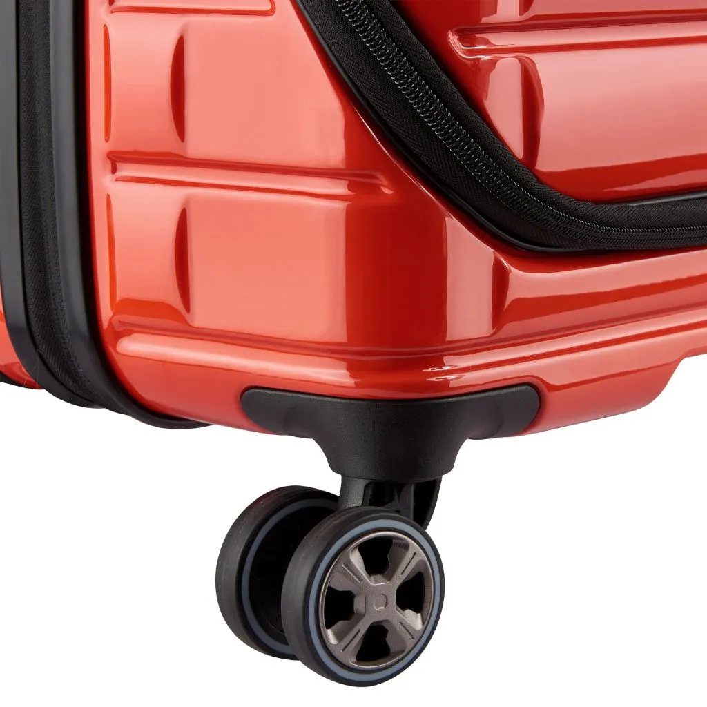 Delsey Shadow 66cm Top Loader Medium Luggage - Red