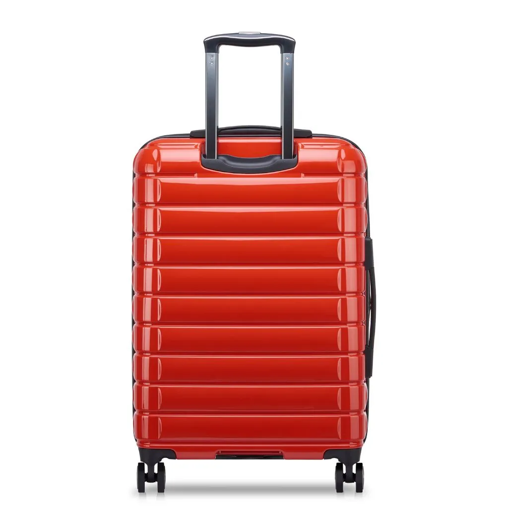Delsey Shadow 66cm Top Loader Medium Luggage - Red