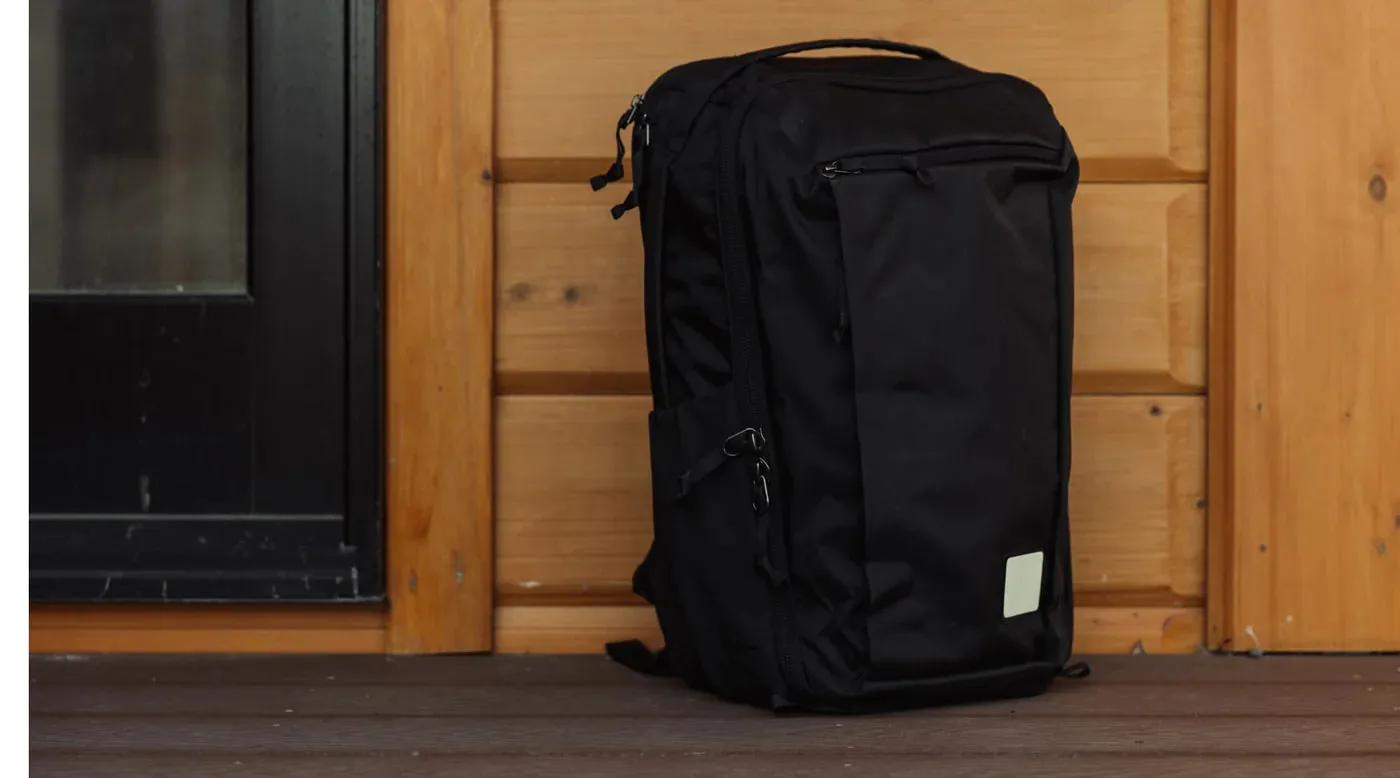 Evergoods Civic Travel Bag 26L - Solution Dyed Black