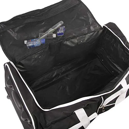 Fila 30" 8-Pocket Rolling Duffel, Black One Size