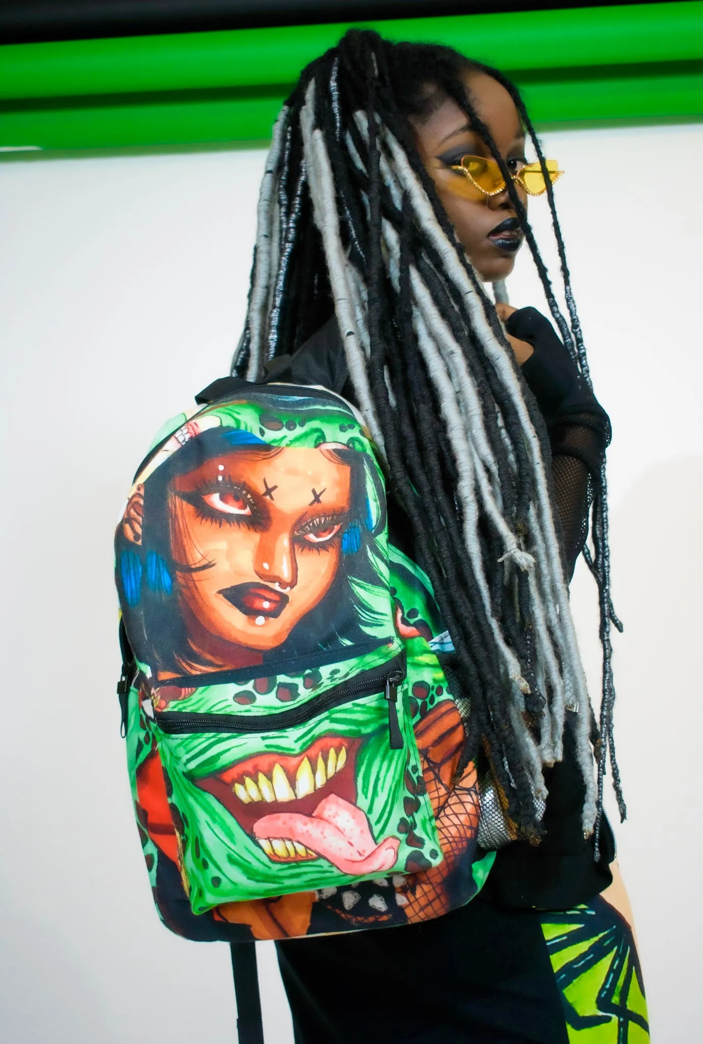 Free the Horrors All-Over-Print Graphic Backpack