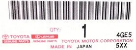 Genuine Lexus Japan 2015-2021 NX Premium Luggage Mat