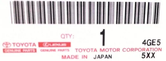 Genuine Lexus Japan 2023-2025 RX Premium Luggage Mat