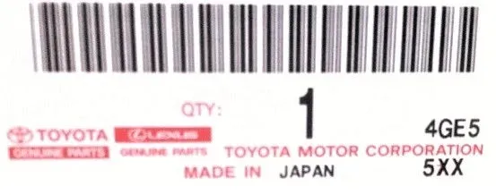 Genuine Lexus Japan 2024-2025 LBX Long Luggage Mat