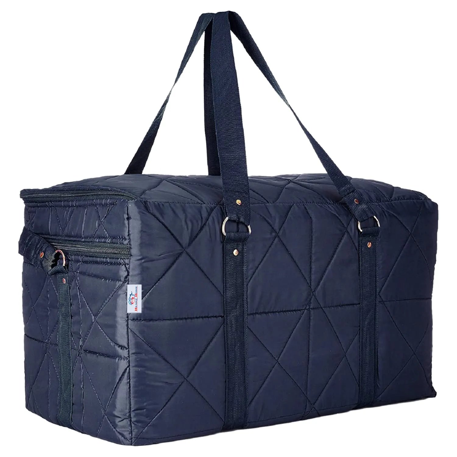 Heart Home Parachute Foldable Duffle Bag/Bag Packs With Handle For Traveling (Blue) 52HH3966