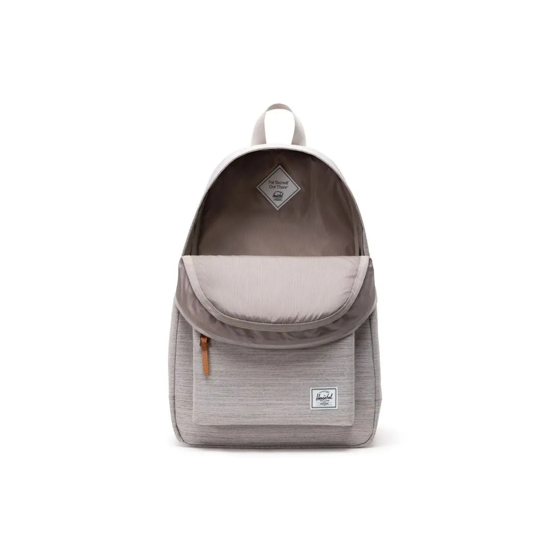 Heritage Backpack (Light Grey Crosshatch)