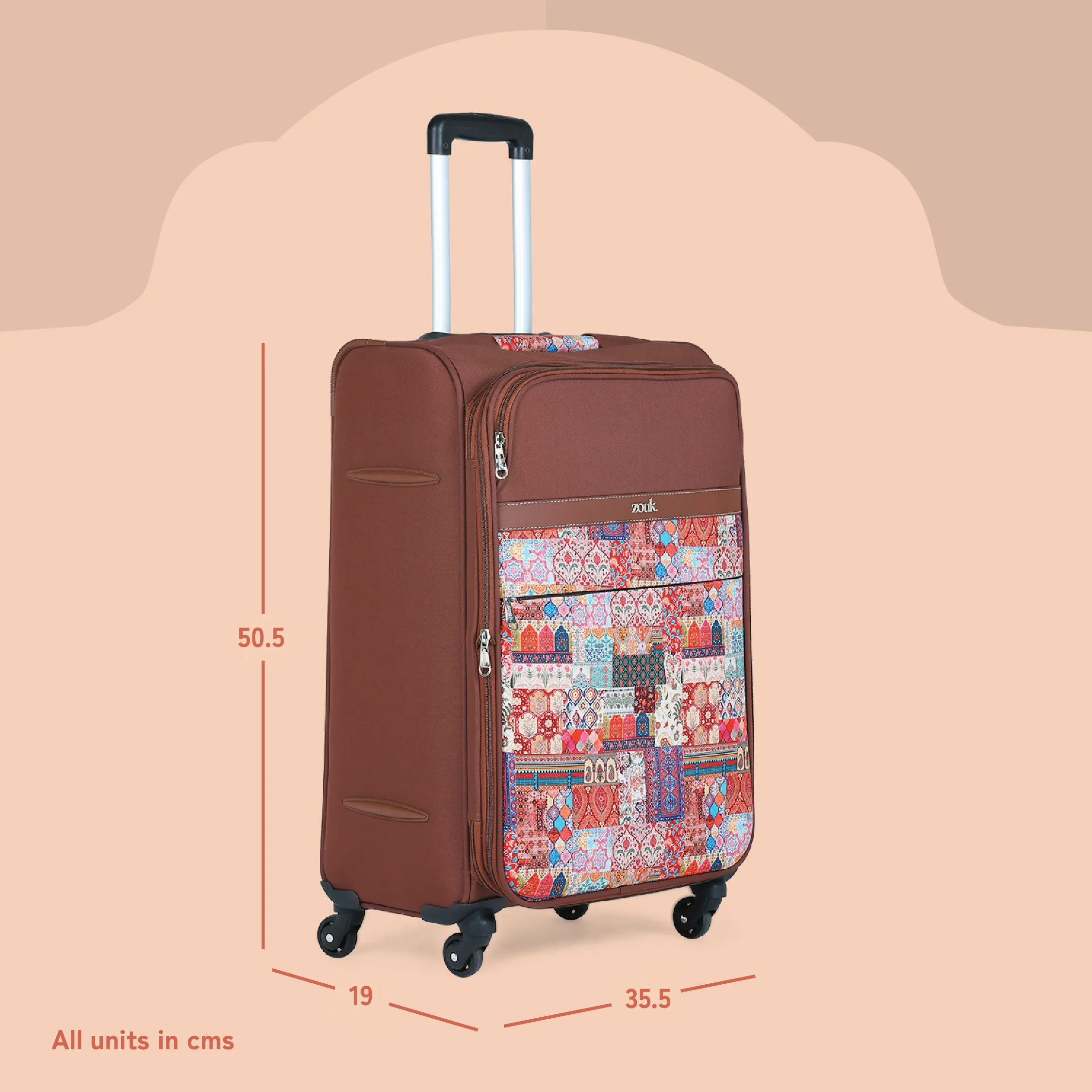 Kutch Gamthi Avasa Trolley Bag (Cabin)