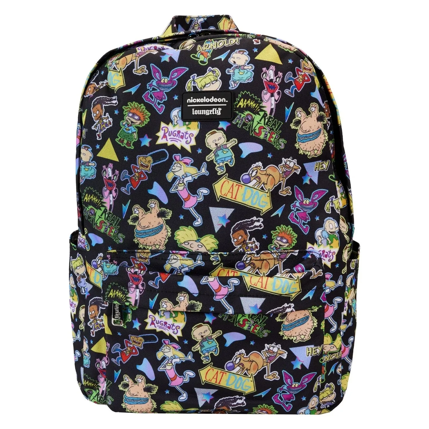 Loungefly x Nickelodeon Character All-Over Print Nylon Full-Size Backpack