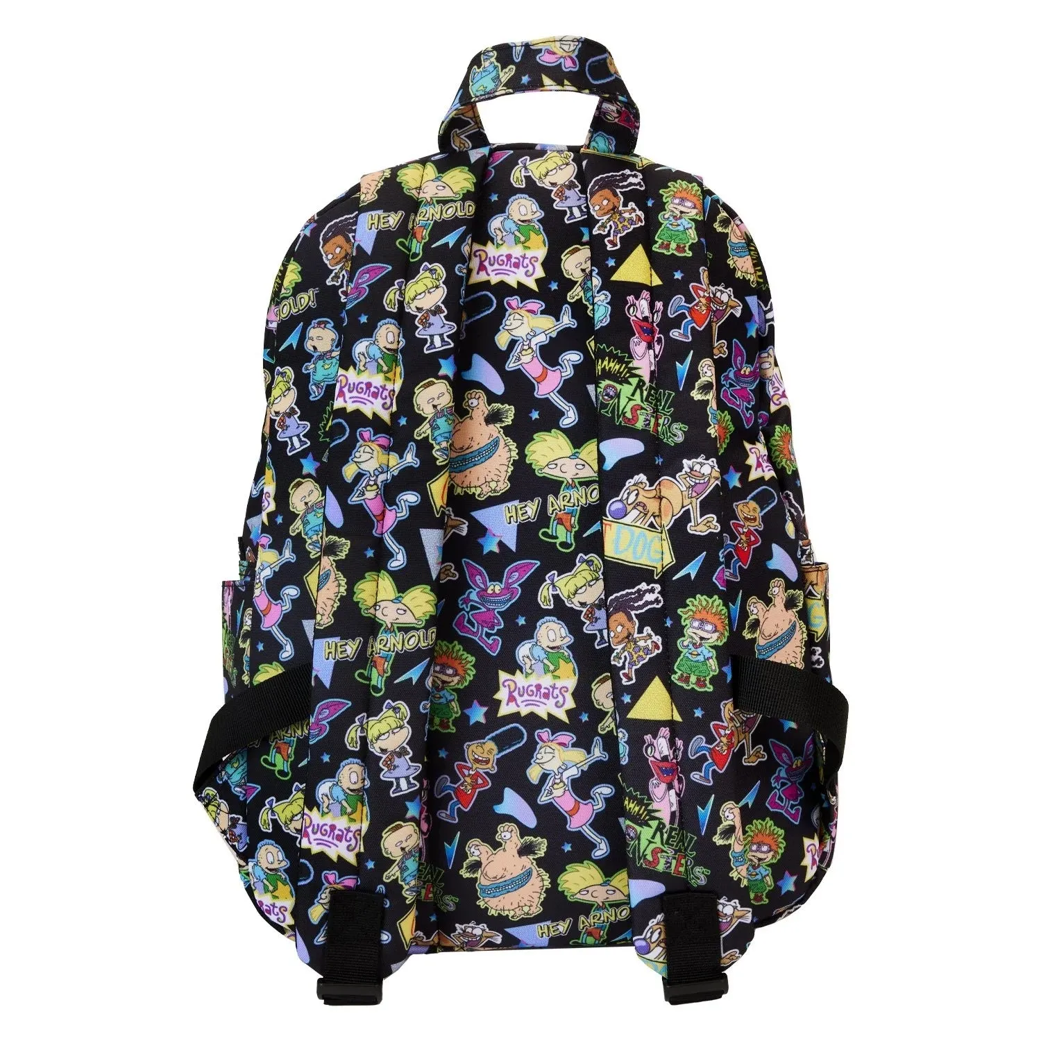 Loungefly x Nickelodeon Character All-Over Print Nylon Full-Size Backpack