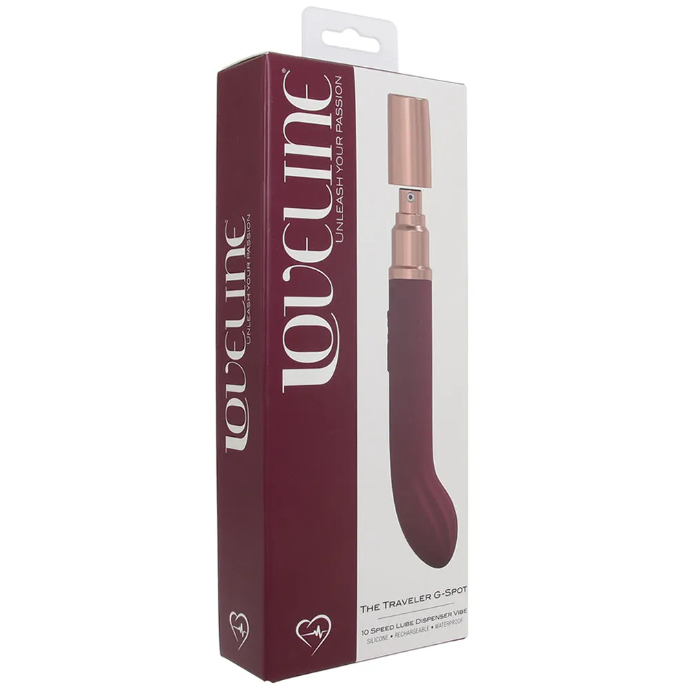 Loveline The Traveler G-Spot Vibe in Burgundy