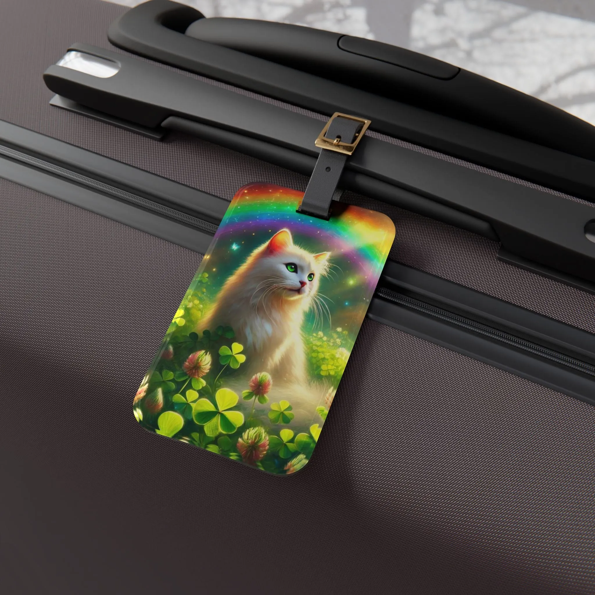 Luggage Tag - Lucky Cat - Travel Gift