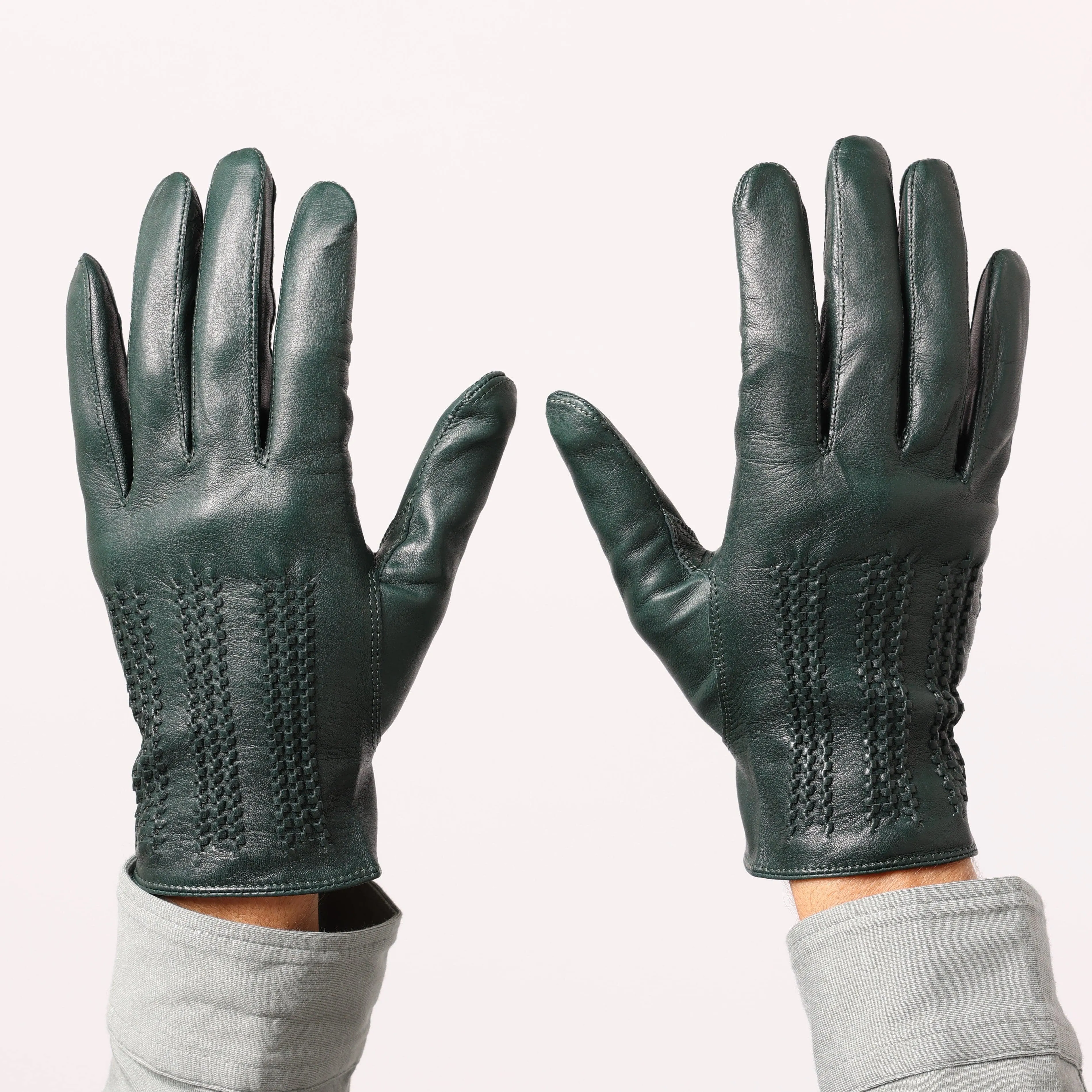 Men's Leather Traveler Glove in Agave