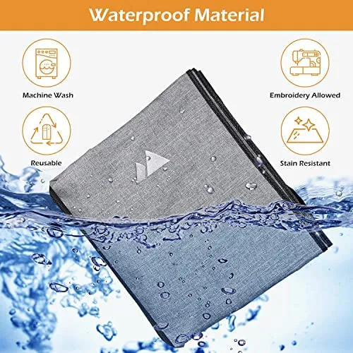 MISSLO 43" Heavy Duty Hanging Garment Bags for Travel Suit Bag for Men Waterproof Oxford Fabric Suit Cover for Traveling Monogrammed Closet Clothes Storage