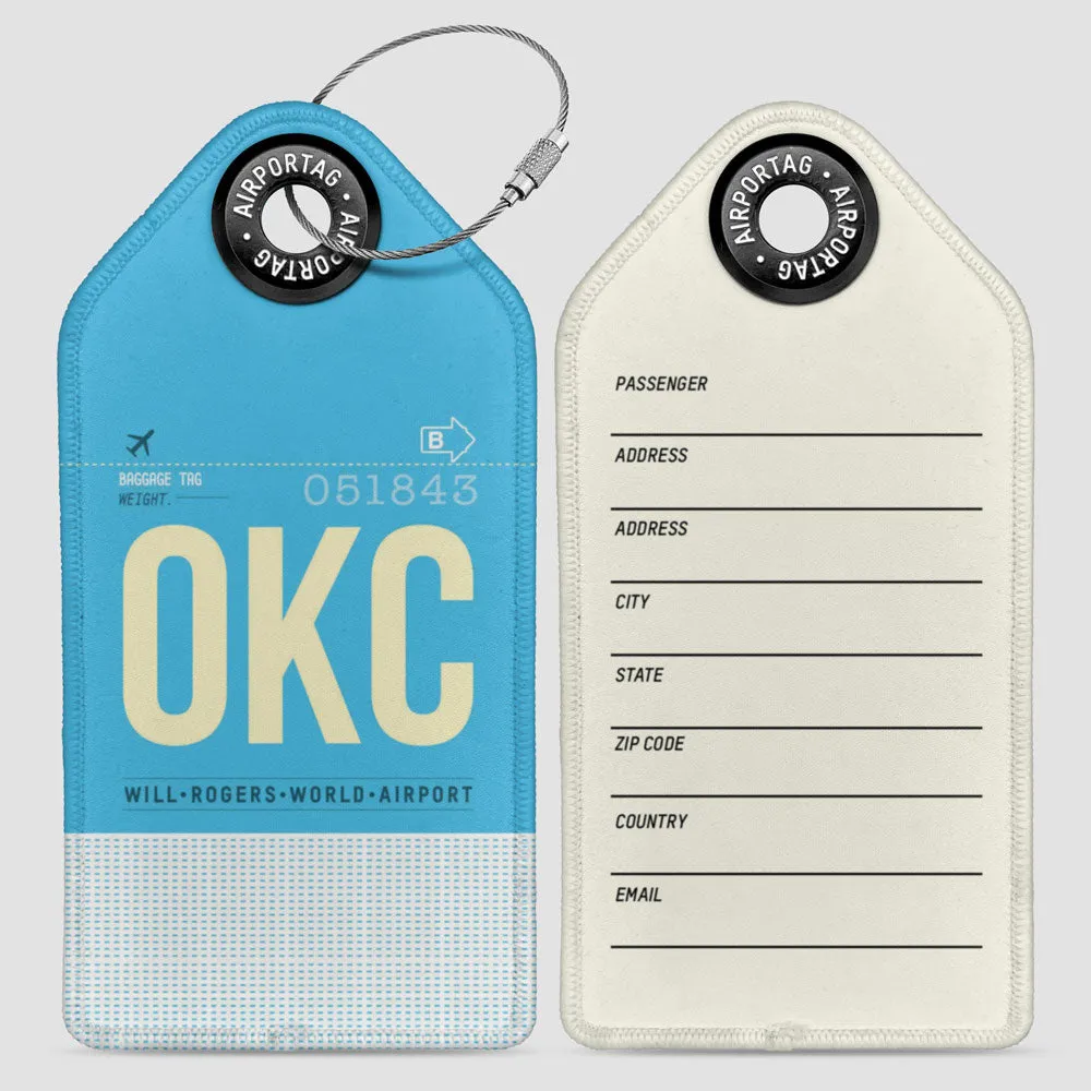 OKC - Luggage Tag