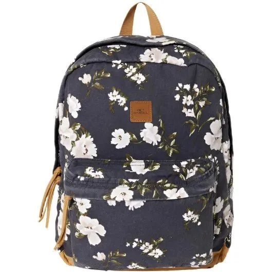 O'Neill Women's "Shoreline Kendra Floral" Backpack - Navy