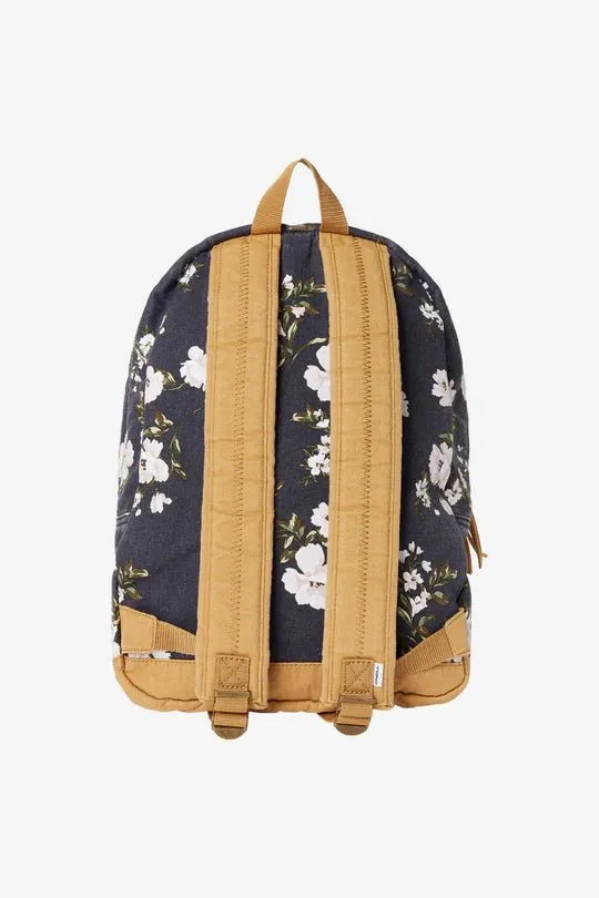 O'Neill Women's "Shoreline Kendra Floral" Backpack - Navy
