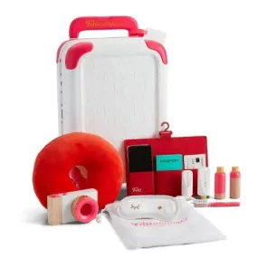Open Box - FAO Schwarz Jet-Setter Pretend Play Luggage Set
