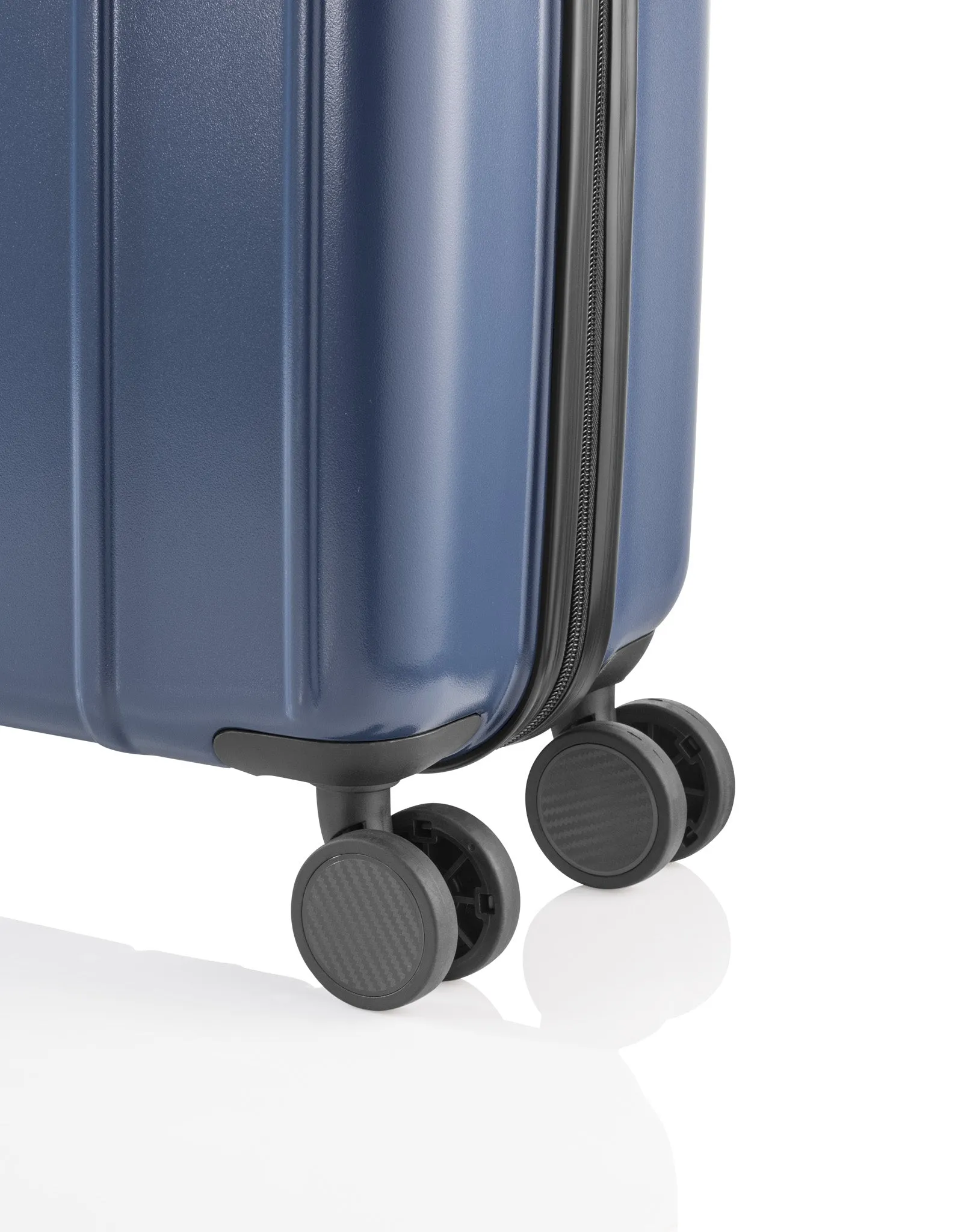 Pack Easy - (Size S) 44L Jolly Cabin Trolley Shell Suitcase with TSA Combination Lock (8902NA) - Navy