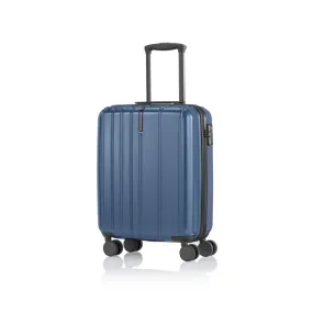 Pack Easy - (Size S) 44L Jolly Cabin Trolley Shell Suitcase with TSA Combination Lock (8902NA) - Navy