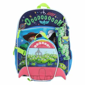 Pixar Toy Story Rocket Claw 5 pc Youth Backpack Set