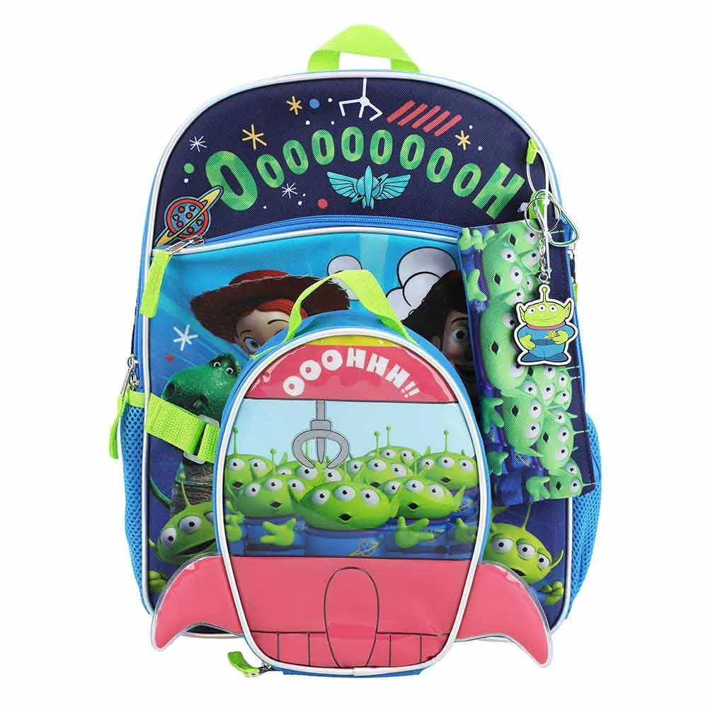 Pixar Toy Story Rocket Claw 5 pc Youth Backpack Set