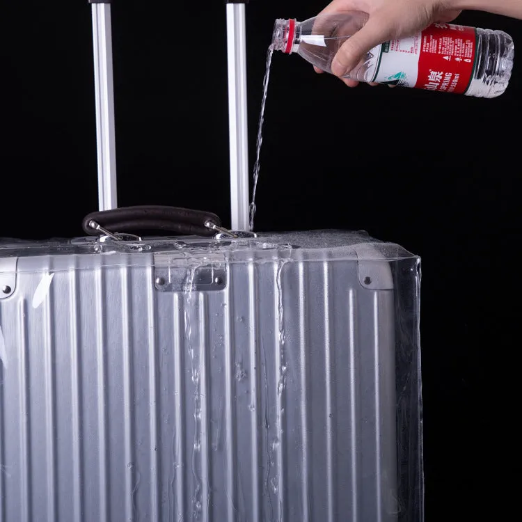 Pvc Transparent Travel Luggage Cover Protector (26"- 30" Inches)