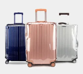Pvc Transparent Travel Luggage Cover Protector (26"- 30" Inches)
